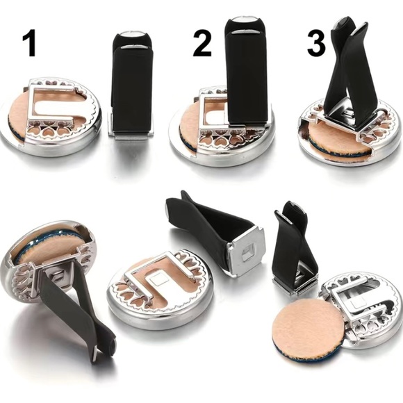 Vent Diffuser Clip Paw Print Design Aromatherapy for Car, Home, Office, Etc. - Picture 3 of 6